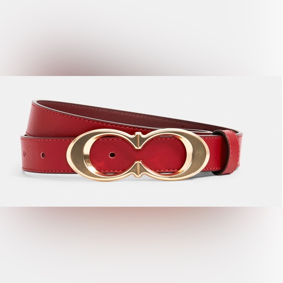 Coach Signature Buckle Belt, 25 mm - Picture 1 of 4